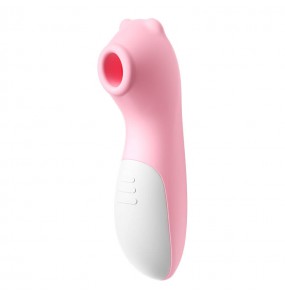 LILO - Sucking Bear Oral Love Multi-Frequency Vibrator (Battery - Pink)